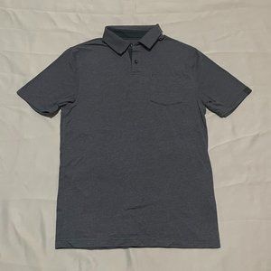 Under Armour Polo Shirt Men's Gray HeatGear Small Casual Golf Rugby